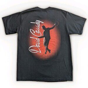 Vintage David Cassidy Las Vegas Rio Copacabana Showroom Concert T‑Shirt M 1990s